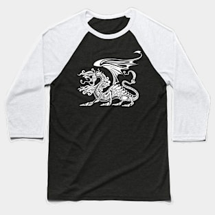 Asian Dragon Graphic Baseball T-Shirt